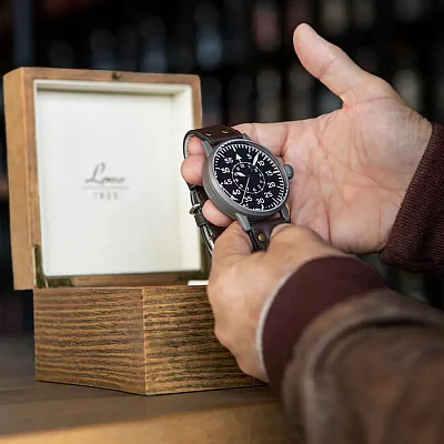 Laco Replica 55 Pilot Watch Original Mechanical LA-862195