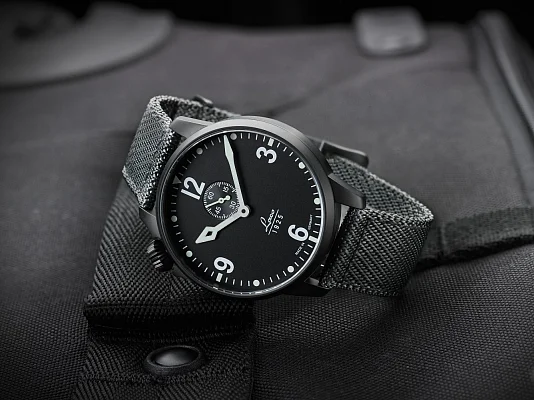 Laco Spirit of St. Louis 42 Pilot Watch Special Automatic Small Second LA-861909