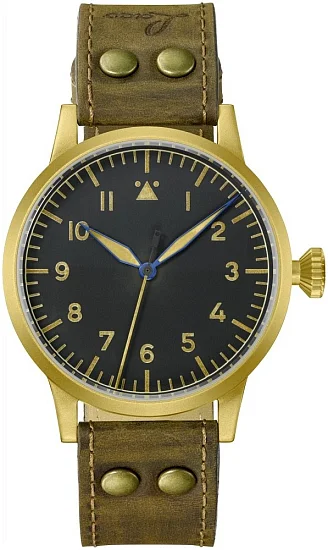 Laco Westerland 45 Pilot Watch Original Mechanical Bronze LA-862087