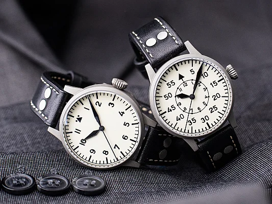 Laco Wien 39 Pilot Watch Original Automatic LA-862154