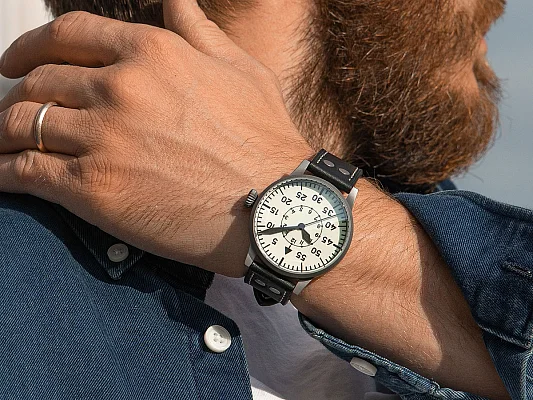 Laco Wien 42 Pilot Watch Original Automatic LA-861893