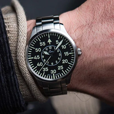 Laco Zurich 40 Pilot Watch Quartz LA-861806.2.MB