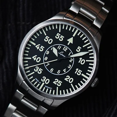 Laco Zurich 40 Pilot Watch Quartz LA-861806.2.MB