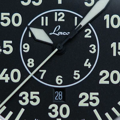 Laco Zurich 40 Pilot Watch Quartz Date LA-861806.2.D.MB