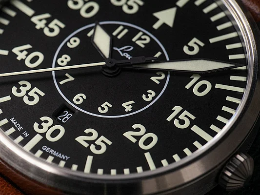 Laco Zurich 40 Pilot Watch Quartz Date LA-861806.2.D