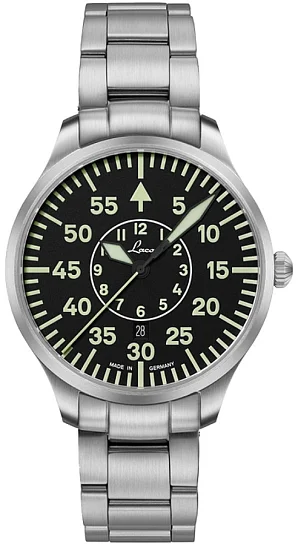 Laco Zurich 40 Pilot Watch Quartz Date LA-8618062DMB