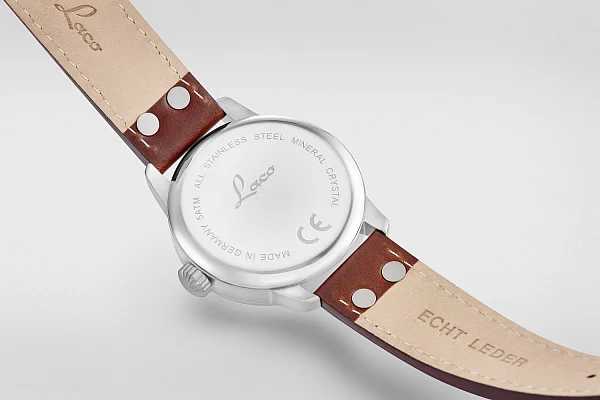 Laco Zurich 42 Pilot Watch Quartz Day-Date LA-861806