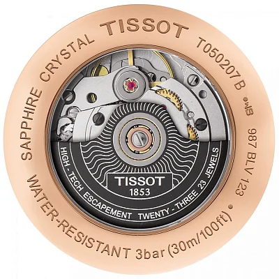 Tissot Lady Heart Powermatic 80 Rose Gold PVD T050.207.37.017.05