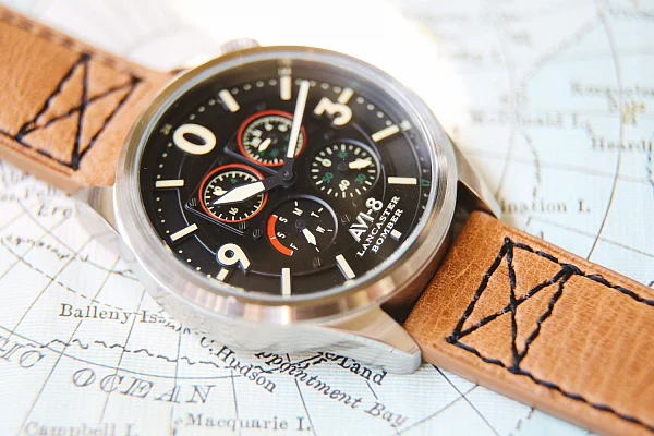 AVI-8 Lancaster Bomber Day-Date GMT AV-4050-01