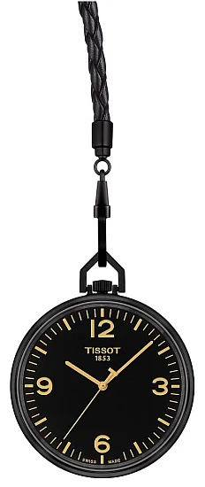 Tissot Lepine Quartz Black Dial T8634099905700