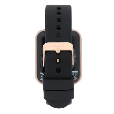 Liu Jo Digital Smartwatch Voice Mini Luxury Black Rubber Strap SWLJ168