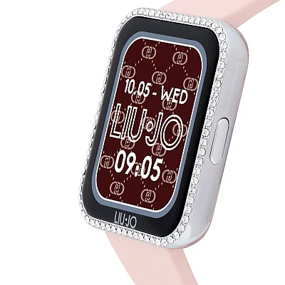 Liu Jo Digital Smartwatch Voice Mini Luxury White Rubber Strap SWLJ165