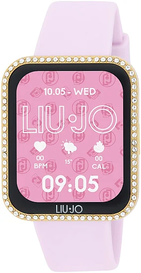 Liu Jo Digital Smartwatch Voice Mini Luxury White Rubber Strap SWLJ167-