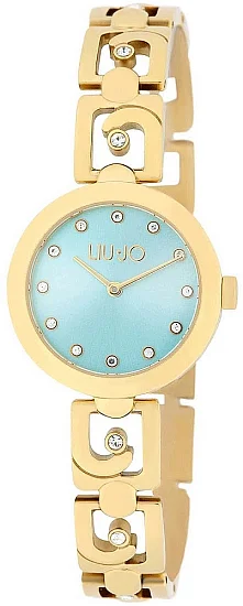 Liu Jo Graceful Yellow Gold Ice Blue TLJ2091
