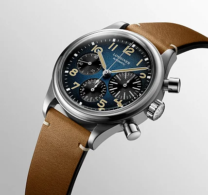 Longines Avigation BigEye Titanium Column-Wheel Chronograph L2.816.1.93.2