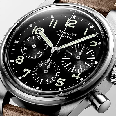 Longines Avigation BigEye Column-Wheel Chronograph L2.816.4.53.2