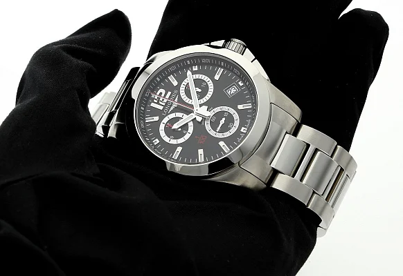 Longines Conquest Chrono 1/100 sec Alpine Skiing L3.700.4.56.6