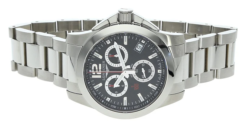 Longines Conquest Chrono 1/100 sec Alpine Skiing L3.700.4.56.6