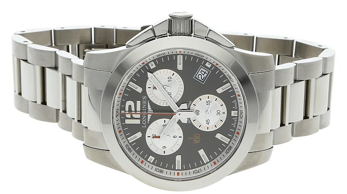 Longines Conquest Chrono 1/100 sec Roland Garros Special Edition L3.700.4.79.6