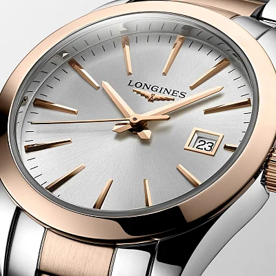 Longines Conquest Classic Lady Rose Gold PVD L2.286.3.72.7