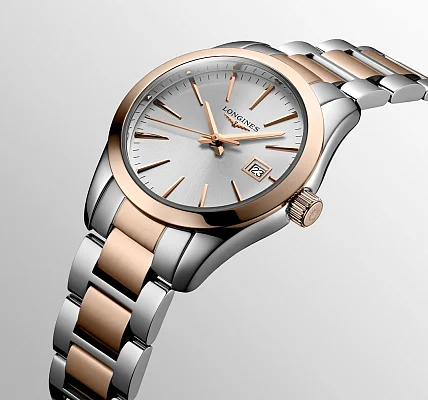 Longines Conquest Classic Lady Rose Gold PVD L2.286.3.72.7