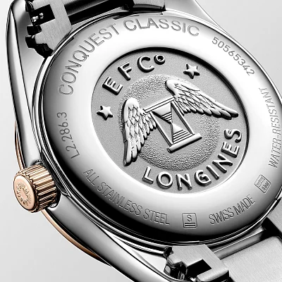 Longines Conquest Classic Lady Rose Gold PVD L2.286.3.72.7