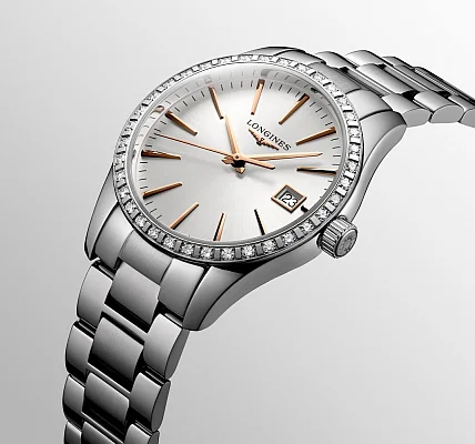 Longines Conquest Classic Lady Diamonds L2.386.0.72.6