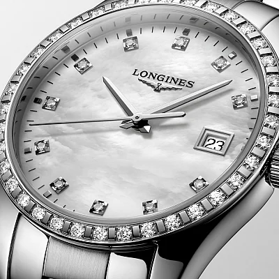 Longines Conquest Classic Lady Diamonds L2.386.0.87.6