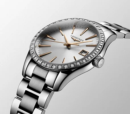 Longines Conquest Classic Lady Diamonds L2.386.0.72.6
