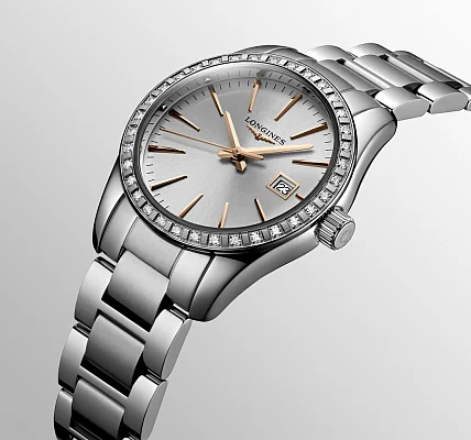 Longines Conquest Classic Lady Diamonds L2.286.0.72.6