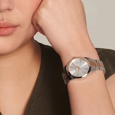 Longines Conquest Classic Lady Rose Gold PVD L2.386.3.72.7