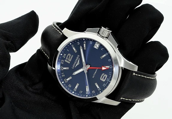 Longines Conquest GMT L3.687.4.99.2