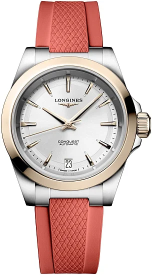 Longines Conquest Lady Automatic 18k Gold Caps L34305729