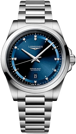 Longines Conquest Gent Automatic 41mm Diamonds L38304976