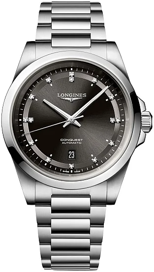 Longines Conquest Gent Automatic 41mm Diamonds L38304576