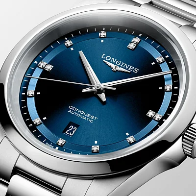 Longines Conquest Gent Automatic 41mm Diamonds L3.830.4.97.6