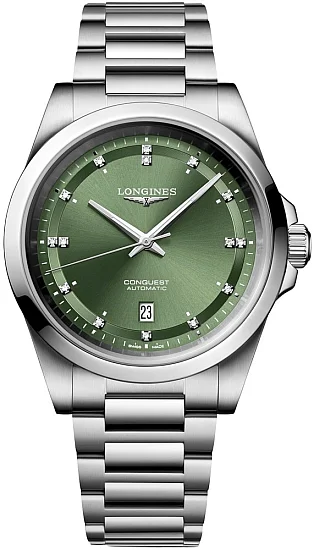 Longines Conquest Gent Automatic 41mm Diamonds L38304076