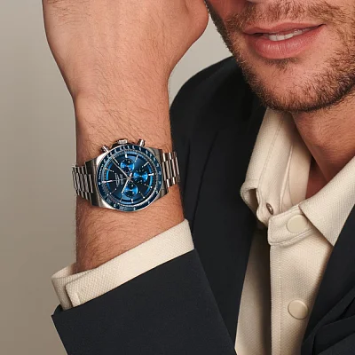 Longines Conquest Gent Automatic Chronograph Ceramic L3.835.4.92.6