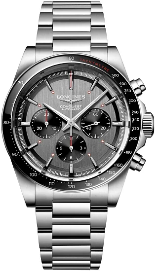 Longines Conquest Gent Automatic Chronograph Ceramic Ski Limited Edition 2025 Set L38364529