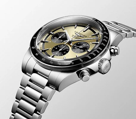 Longines Conquest Gent Automatic Chronograph Ceramic L3.835.4.32.6