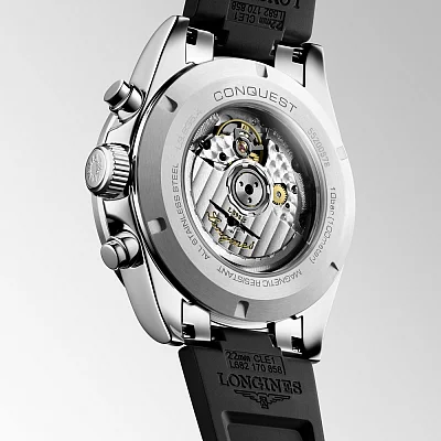 Longines Conquest Gent Automatic Chronograph Ceramic L3.835.4.32.9