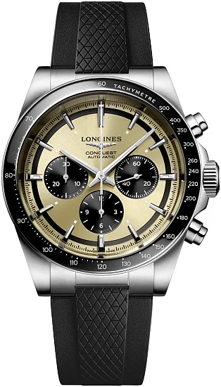 Longines Conquest Gent Automatic Chronograph Ceramic L38354329