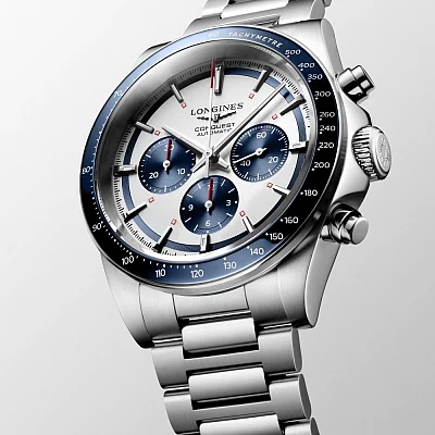 Longines Conquest Gent Automatic Chronograph Ceramic L3.835.4.98.6