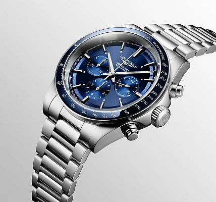 Longines Conquest Gent Automatic Chronograph Ceramic L3.835.4.92.6