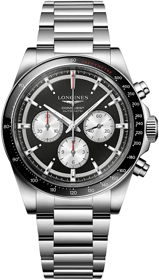 Longines Conquest Gent Automatic Chronograph Ceramic L38354526