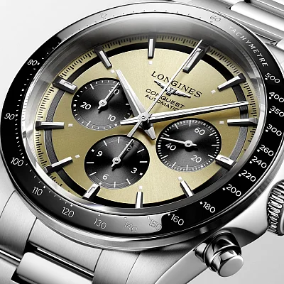 Longines Conquest Gent Automatic Chronograph Ceramic L3.835.4.32.6