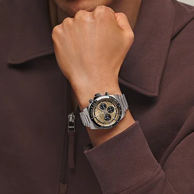 Longines Conquest Gent Automatic Chronograph Ceramic L3.835.4.32.6