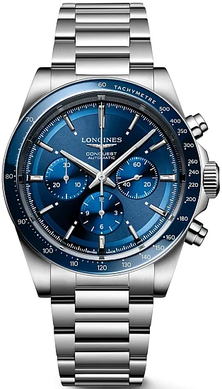 Longines Conquest Gent Automatic Chronograph Ceramic L38354926