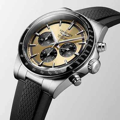 Longines Conquest Gent Automatic Chronograph Ceramic L3.835.4.32.9