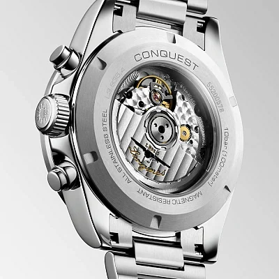 Longines Conquest Gent Automatic Chronograph Ceramic L3.835.4.72.6